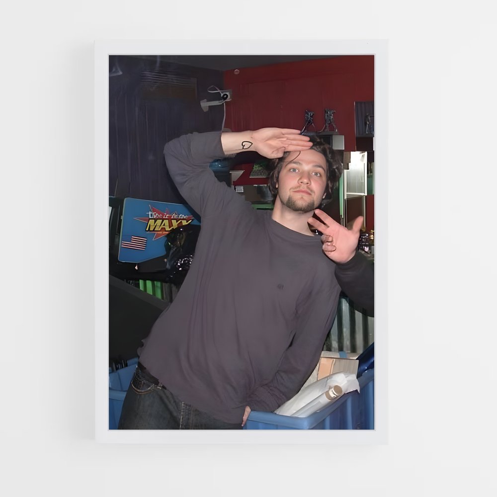 Poster Trash Talk – affiche Skateboard (vue 3)